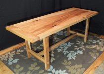 Big leaf maple slab dining table